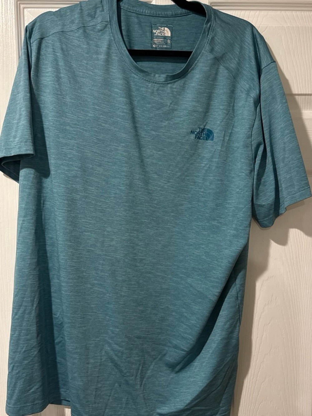 The North Face Men’s Short Sleeve Crew Tee - Teal Blue